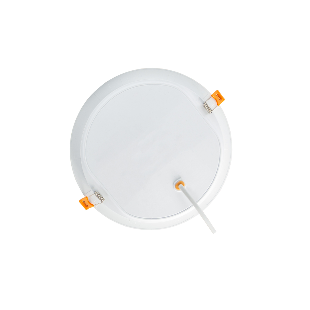 Spectrum 18W LED indbygningspanel - Ø14,5 cm hul, Ø17 cm mål, 230V, IP54 udendørs, 2200lm, RA80