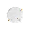 Spectrum 18W LED indbygningspanel - Ø14,5 cm hul, Ø17 cm mål, 230V, IP54 udendørs, 2200lm, RA80