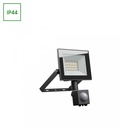 Noctis Lux 4 Projektør 20W Varm Hvid IP44 Sort PIR Sensor 230V 116x174x53mm RA70 1650lm