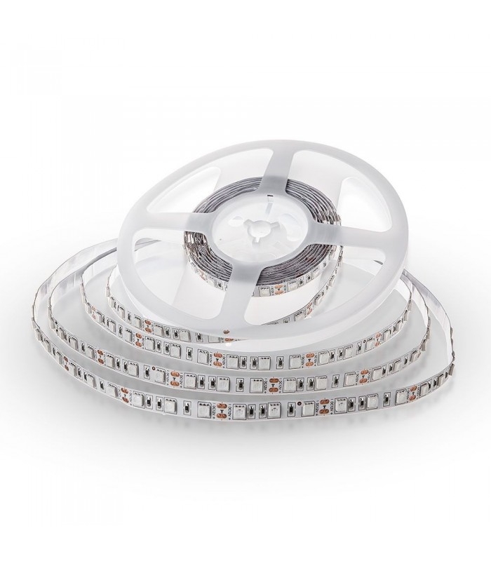 V-Tac 10,8W/m RGB+WW LED strip - 5m, 60 LED pr. meter