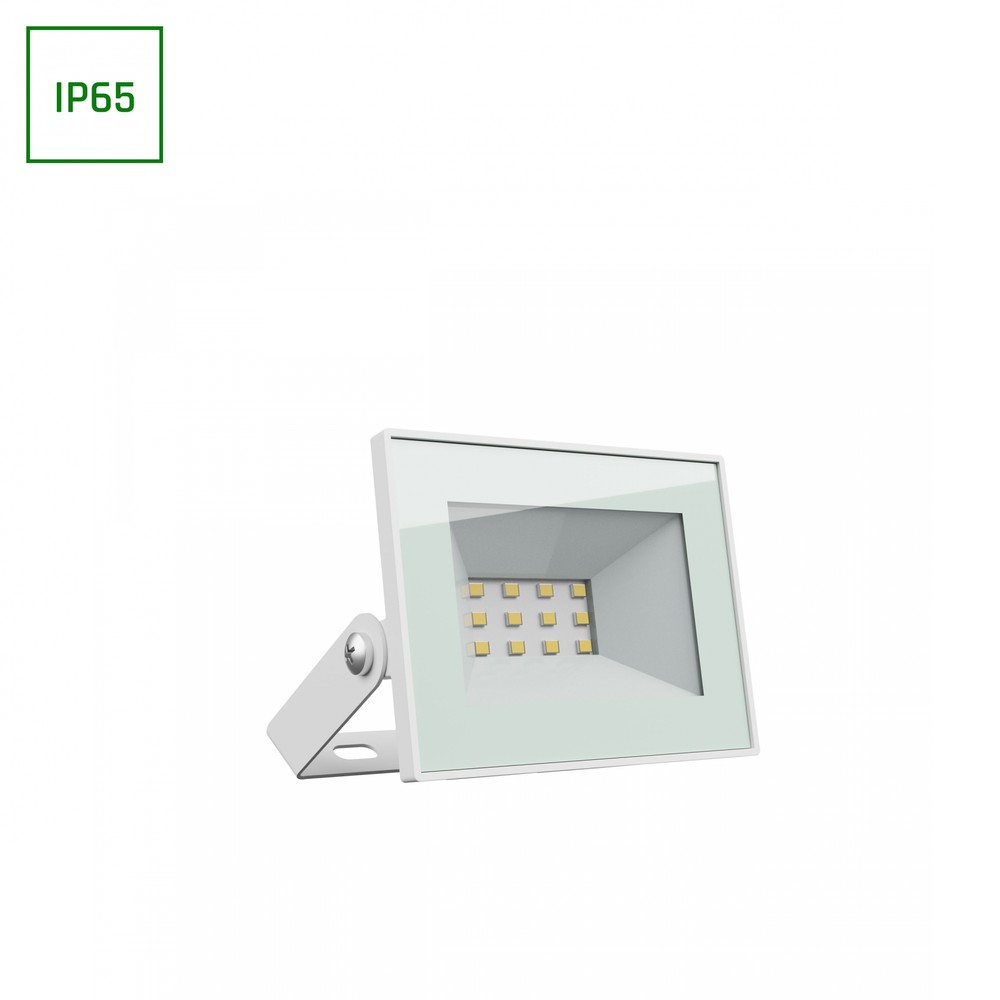 Projektør Noctis Lux 4 - Hvid, 10W, IP65, 230V, Spectrum - Ideel til udendørs belysning med 750lm og RA70-Klasse
