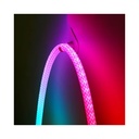 3m RGBIC Neon flex slange med Bluetooth App og fjernbetjening - Vævet reb, USB-opladning - Komplet sæt til lysdekorationer.