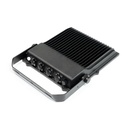 RGBW DMX projektør - 100W, DMX512, IP65, 6100lm, RA80, 230V, Vandtæt LED projektør med farveskift og DMX-styring