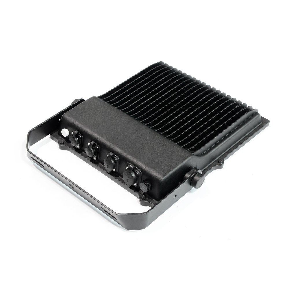 RGBW DMX udendørs projektør - 200W, DMX512, IP65, 230V, 12400lm, RA80