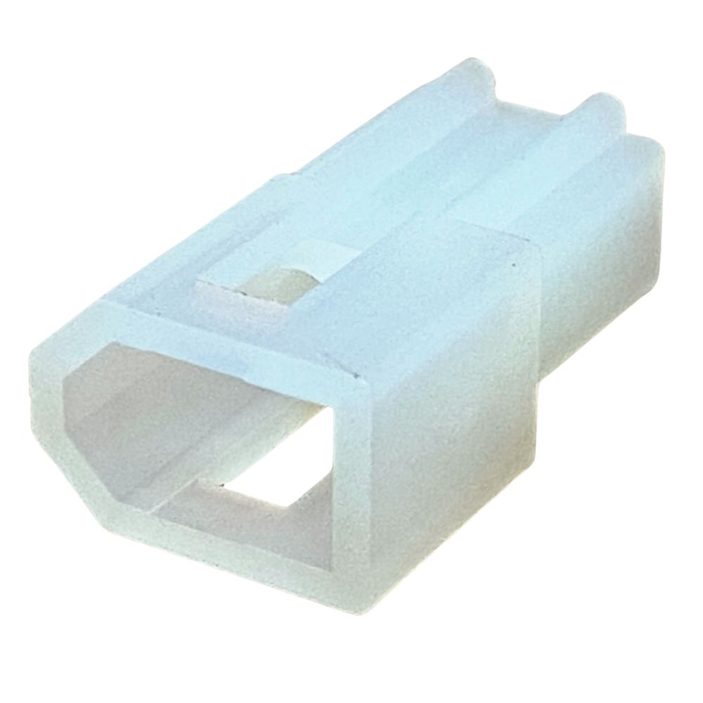 Ledning-til-ledning stikhus - 1x2pol han/hun, 3,68mm