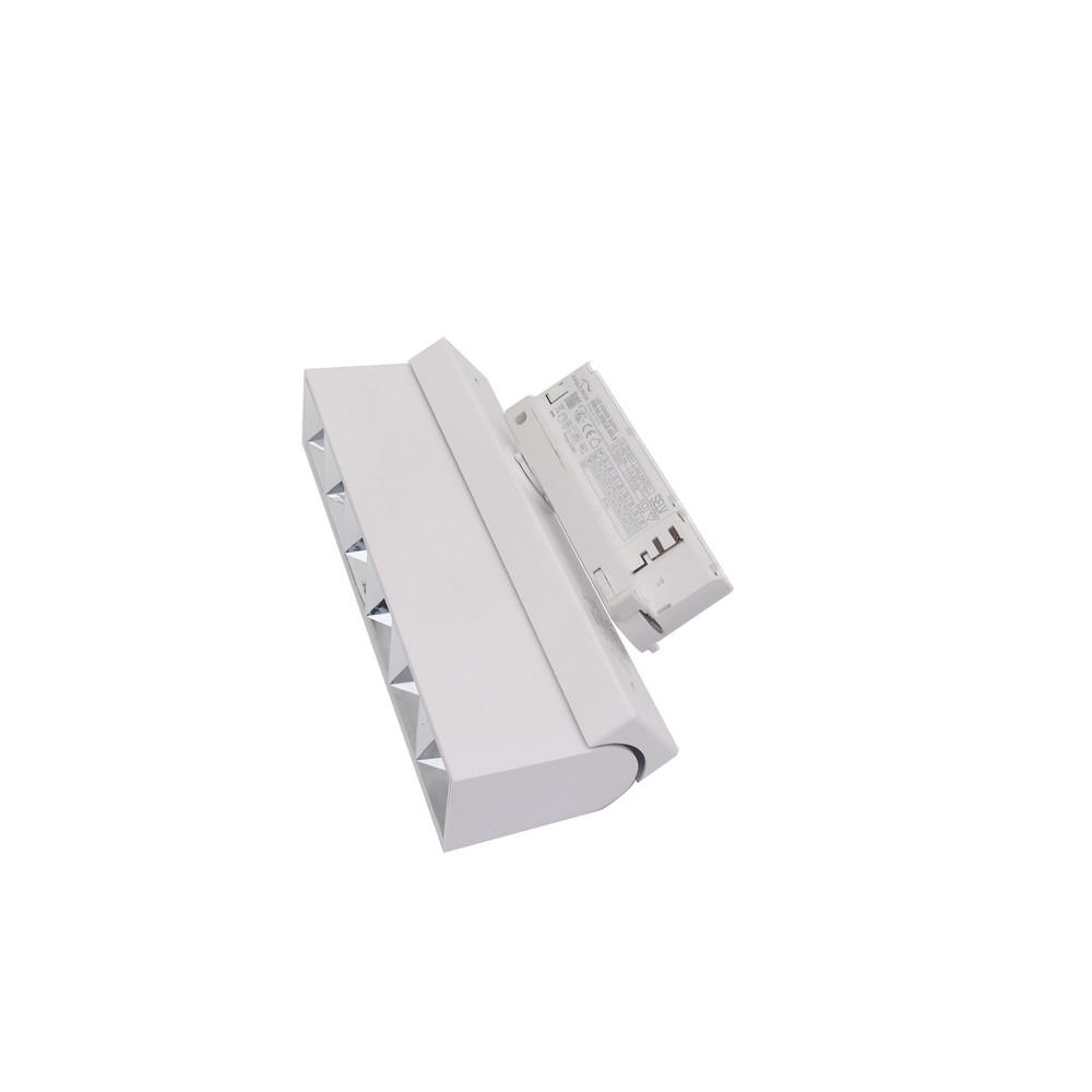 Justerbar LED lysskinne til 3-faset skinner, 36W, 23,5 cm, hvid, RA92 - LEDlife