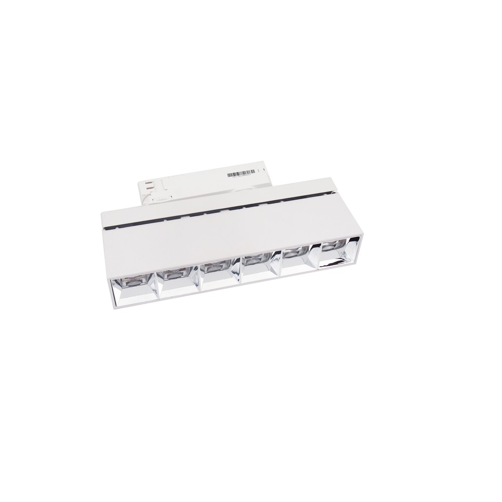 Justerbar LED lysskinne til 3-faset skinner, 36W, 23,5 cm, hvid, RA92 - LEDlife