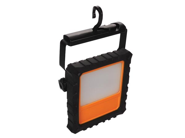 Bærbar genopladelig arbejdslampe - 20W, 3 lysstyrker