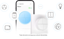 SNZB-01M - 4-i-1 smart scene switch (op til 16 scener)