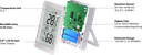 Zigbee SNZB-02DR2 - Temperatur- og Fugtighedssensor