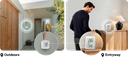 Zigbee SNZB-02DR2 - Temperatur- og Fugtighedssensor