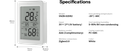 Zigbee SNZB-02DR2 - Temperatur- og Fugtighedssensor