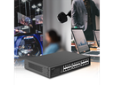 Gigabit Ethernet switch - 24 port 1000Mbps, Metal (skærmet)