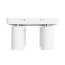 Madara Loftslampe i Hvid til 4 GU10 Pærer - IP20, 230V - 220x220x134mm