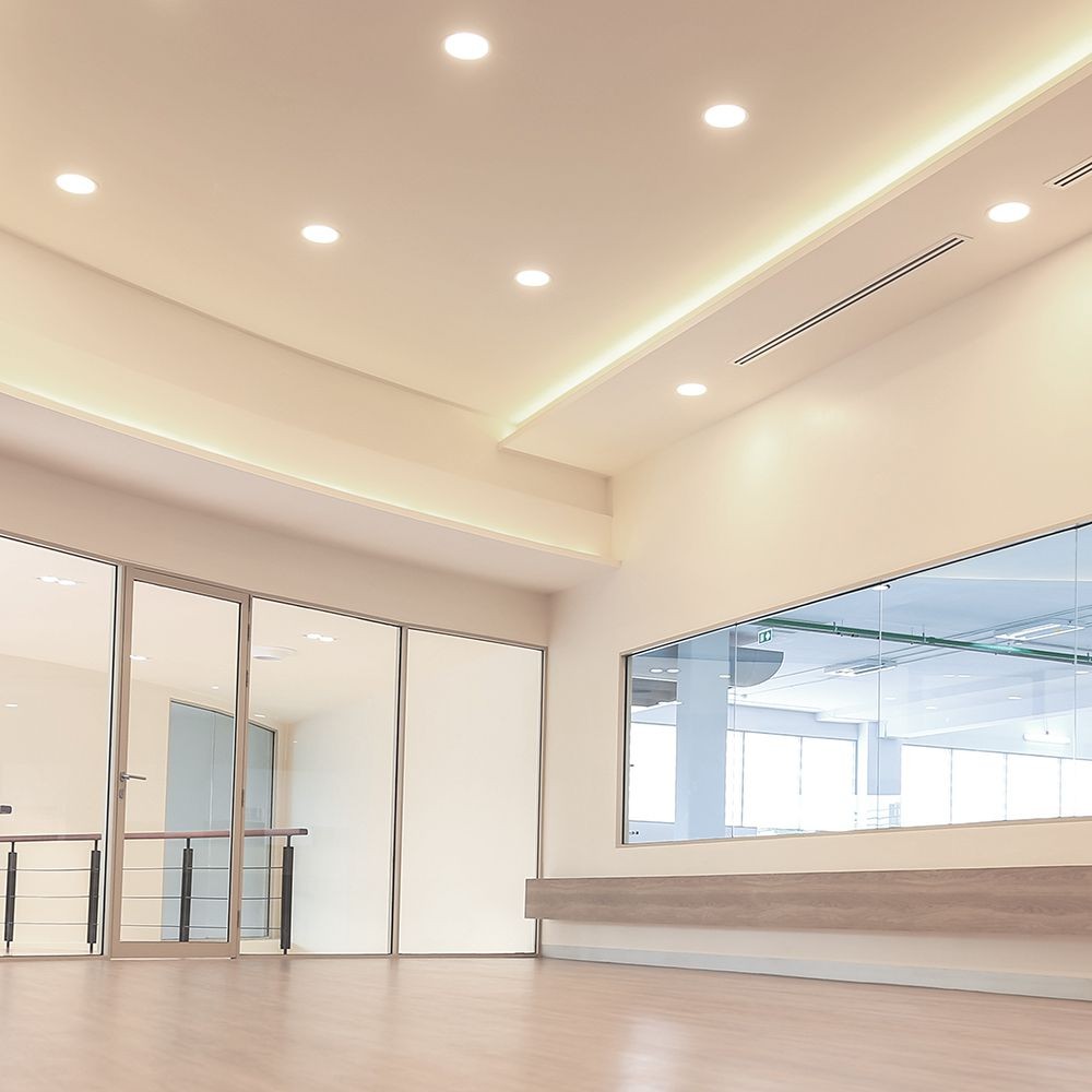 40W Reflektor Downlight - LED, COB, 4000K, Høj Lumen, RA80 - 4800lm