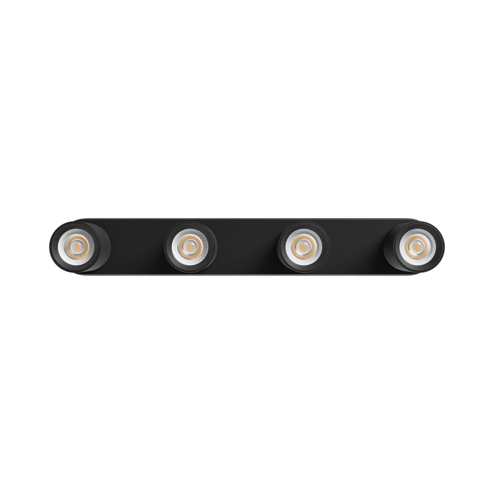 480mm Madara loftslampe - sort, 4xGU10, 230V, IP20 - 70x135mm, elegant design til dit hjem