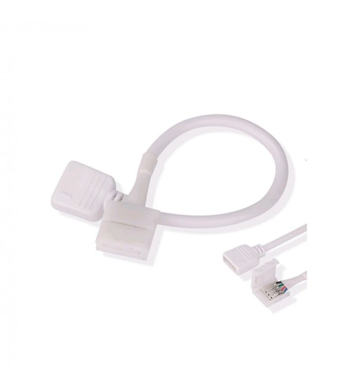 RGB+WW LED strip samler - Med pins, 12V / 24V