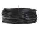 Monteringsledning - 4mm² trådet, LSZH, Sort (metervare)