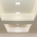 V-Tac 6W LED Indbygningspanel 12x12 cm 230V 660lm RA80 - Hul 11x11 cm