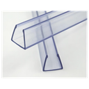 PVC profil til LED Neonflex, 8x16 mm, 1 meter, klar