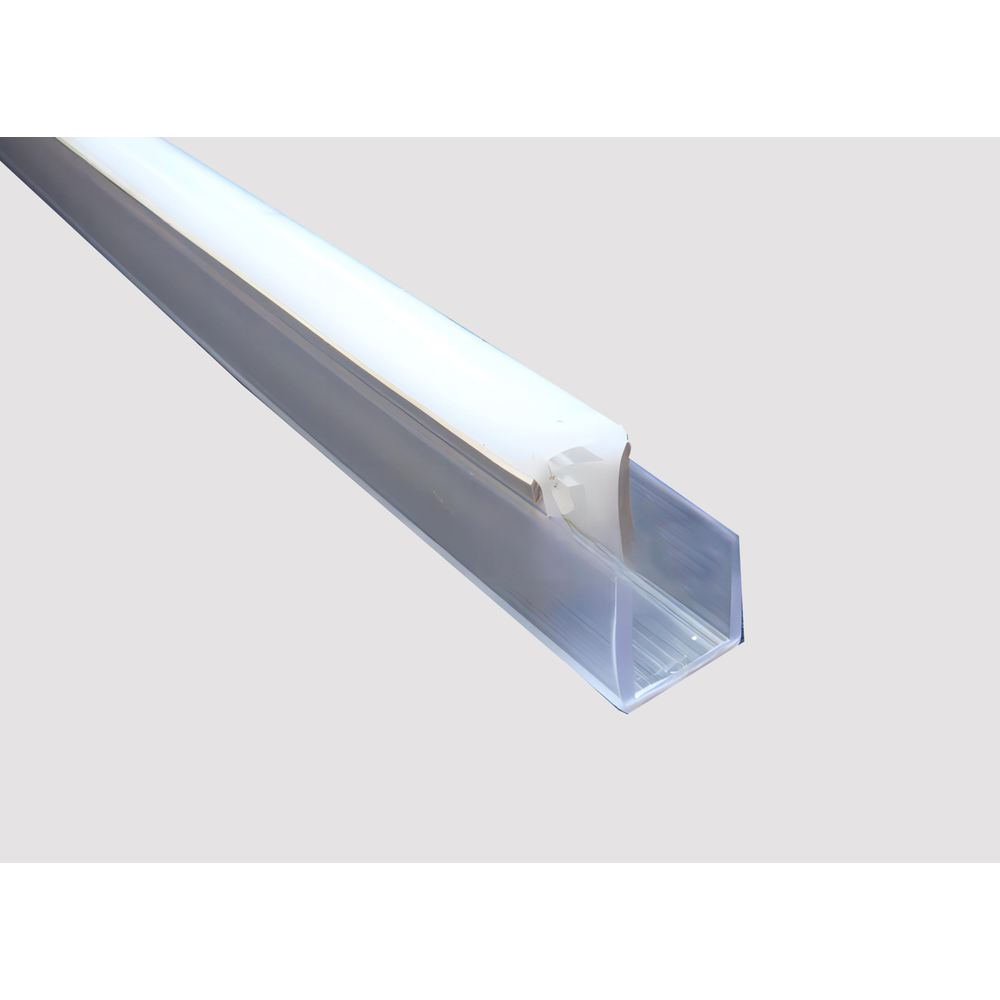 PVC profil til LED Neonflex, 8x16 mm, 1 meter, klar