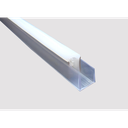 PVC profil til LED Neonflex, 8x16 mm, 1 meter, klar