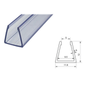 PVC profil til LED Neonflex, 8x16 mm, 1 meter, klar