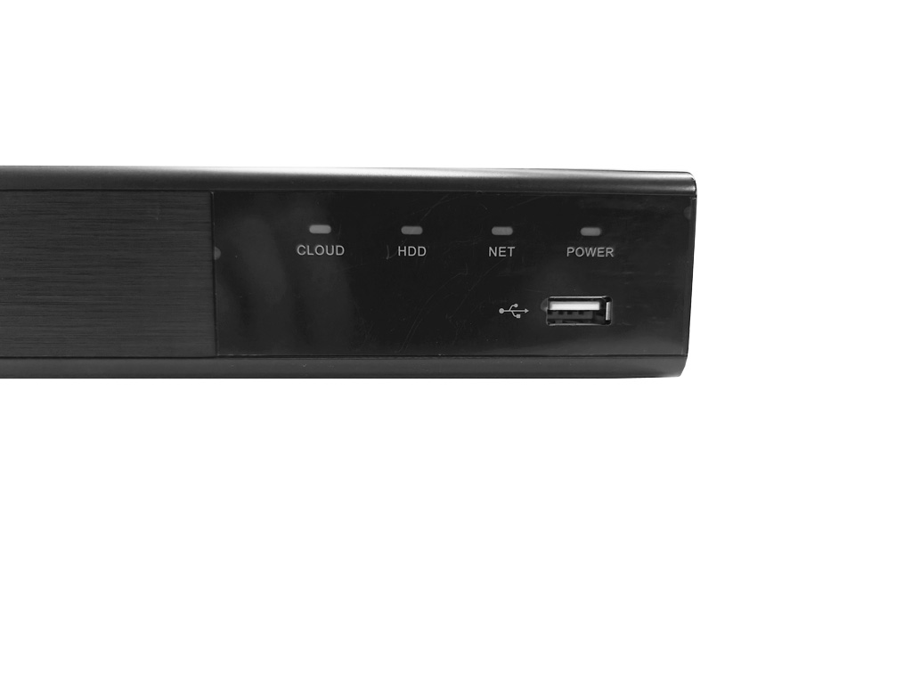 HD NVR netværksvideooptager - 16xIP kam., 16xPoE, 4K 8MP