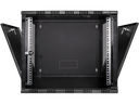 19" væg-rackskab - 12U B540xD400mm, Sort