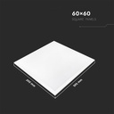 Casambi LED Panel 60x60 - 29W, Samsung LED, hvid kant