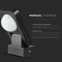 Sort Infrarød Bevægelsessensor med IP65 beskyttelse (Maks: 1000W LED)