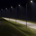 70W LED Gadelampe med Samsung Chip Adapter, 6500K, 110lm/W, IP65, 7500lm, RA70, 5 års garanti