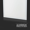 40W LED Panel 60x60 Samsung Chip 4000K - 5 års garanti