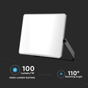 VT-44107CCT LED projektør 100W - mælkehvidt PC-dæksel, justerbar farvetemperatur (CCT 3-i-1)