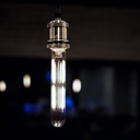 LED pære 4W E14 T20 klar glas 6500K - Vt-2204 LED kultråds, 400lm, RA80