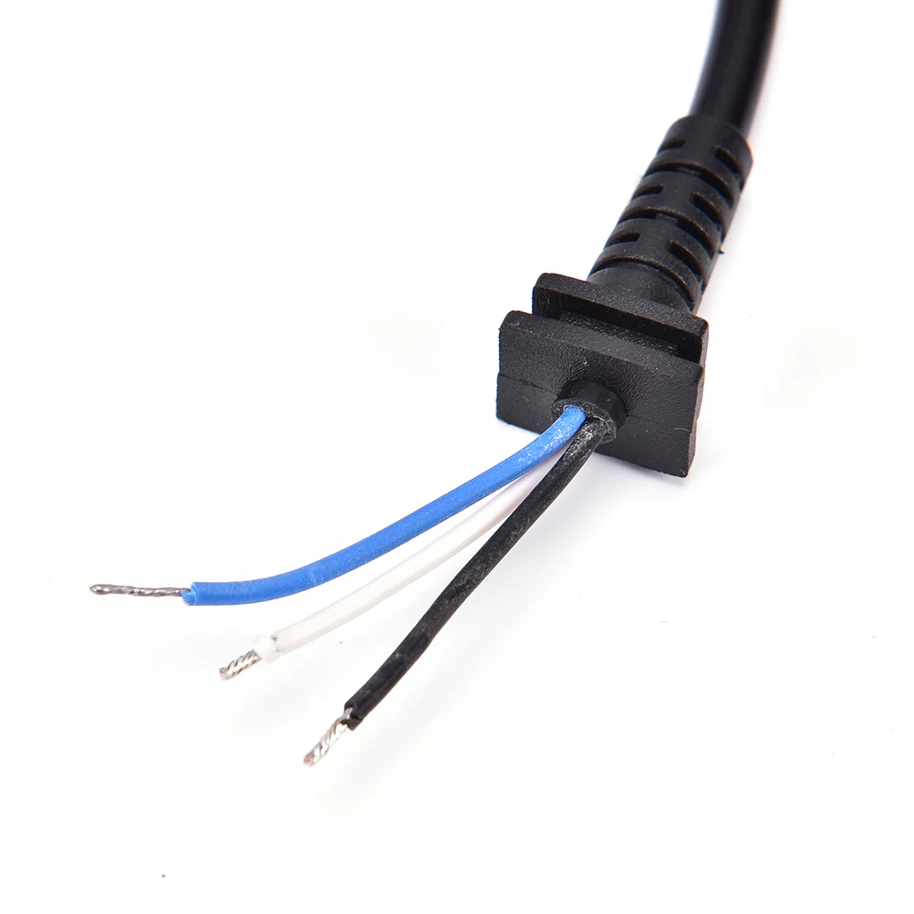 DC kabel - 7,4/5,0mm DC han til løs ende, 3 ledere (1,2m)