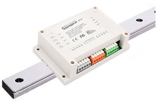4CH (R2) - Wi-Fi Smart Switch, 4 kan. (maks. 16A)(DEMO)