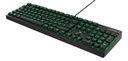GAMING mekanisk tastatur - RGB baggrundslys, USB, sort