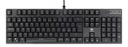 GAMING mekanisk tastatur - RGB baggrundslys, USB, sort