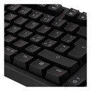 GAMING mekanisk tastatur - RGB baggrundslys, USB, sort
