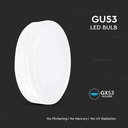 Vt-207 LED Pære 6.4W GX53 Fatning - Plast, 3000K, 560lm, RA80