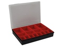 Opbevaringsboks - 330x247x54mm, 16 aftaglige rum