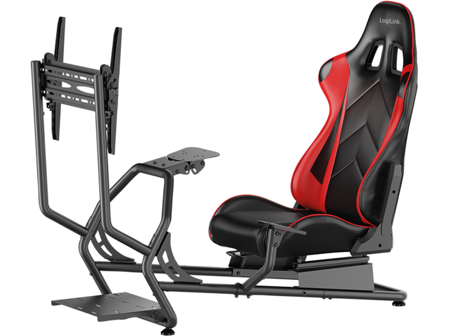 Racing Simulator Cockpit m. Monitor mount