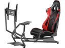 Racing Simulator Cockpit m. Monitor mount