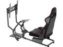 Racing Simulator Cockpit m. Monitor mount