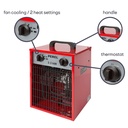Industriel varmeblæser - 3300W (IP24)