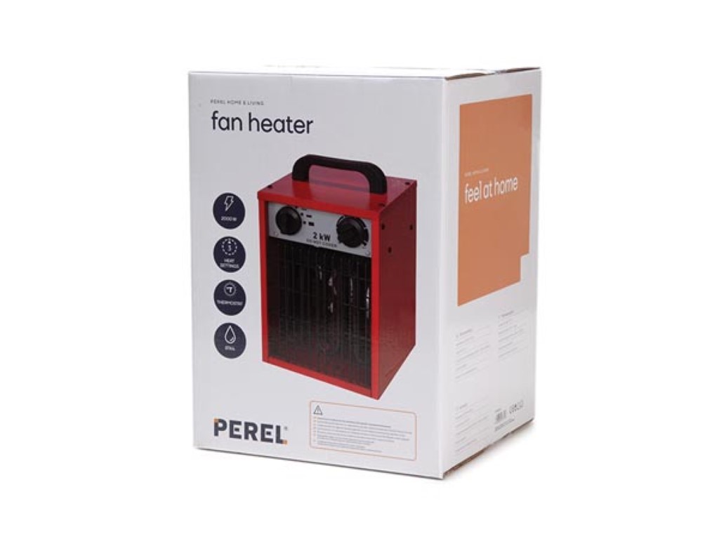 Industriel varmeblæser - 2000W (IP24)