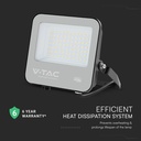 VT-4455 LED Projektør 50W Cree Chip 3000K Sort Hus Gråt Glas 135lm/W IP65 6 Års Garanti