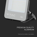 VT-4455 LED Projektør 50W Cree Chip 3000K Sort Hus Gråt Glas 135lm/W IP65 6 Års Garanti
