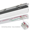 Limea LED armatur for LED rør 1x120cm IP65